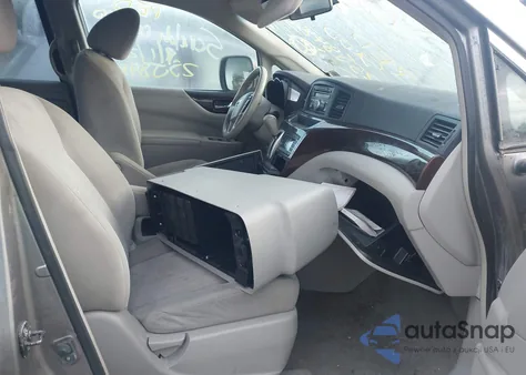 2012 Nissan Quest S z USA, uszkodzony, nr VIN JN8AE2KP2C9033243